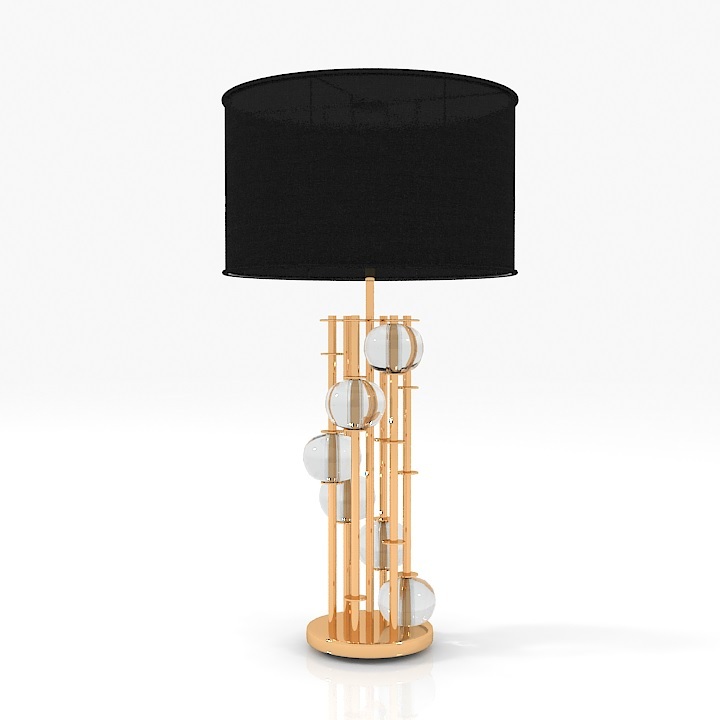 Eichholtz Lorenzo Desk Lamp 3D Model Preview #0e0fdaea