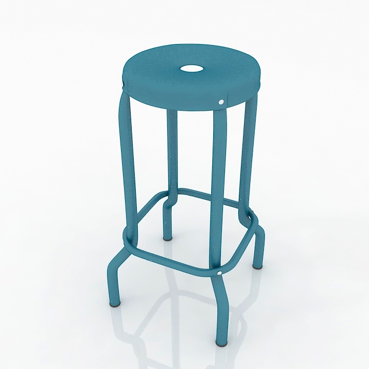 ikea raskog chair stool 3D Model Preview #a000a4ef
