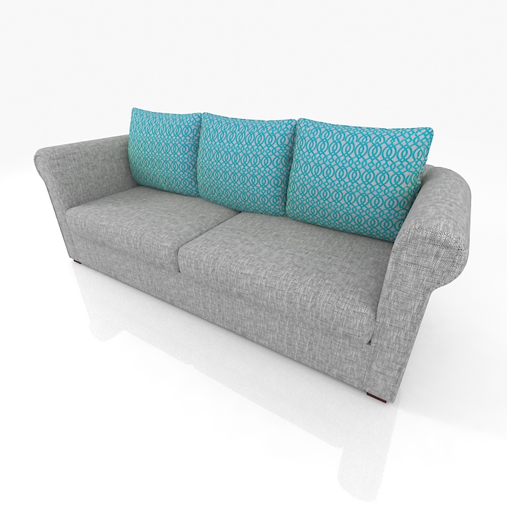 homemotions loft sofa 3D Model Preview #df51a2d8