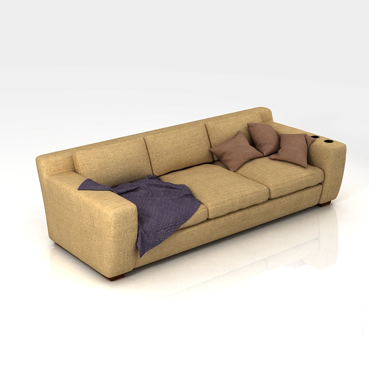sofa dunelli 3D Model Preview #5bfb4561