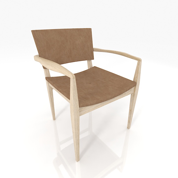 etel interiores - poltrona 22 chair 3D Model Preview #0d443f7d