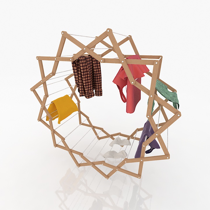 Hanger Decorative 3D Model Preview #fb000db1