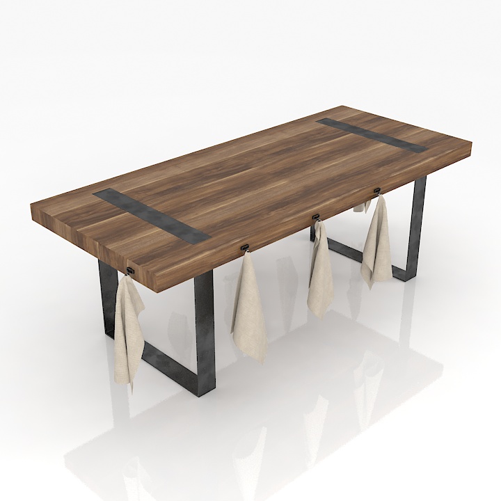 hook fabio fantolino table 3D Model Preview #e4527b93