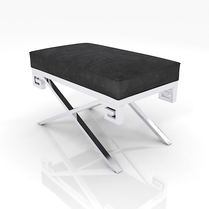 eichholtz stool okura 109802 109804 chair 3D Model Preview #6f47b6b4