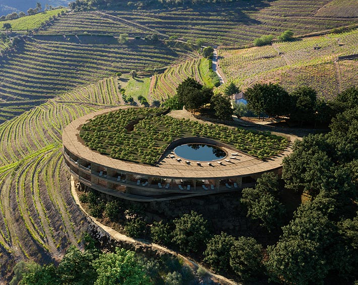 Douro Hotel & Winery by OODA Architecture, Douro Valley, Portugal