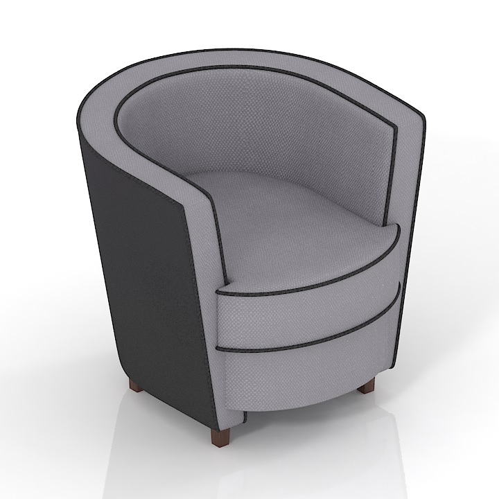 homemotions cube armchair 3D Model Preview #0f5bc9df