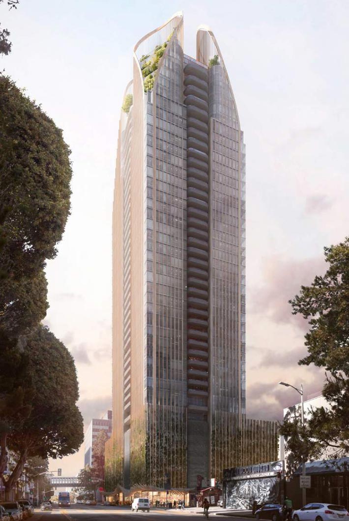 1111 Hill tower, Los Angeles, USA