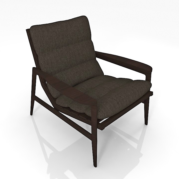 poliform ipanema chair 3D Model Preview #653359ae