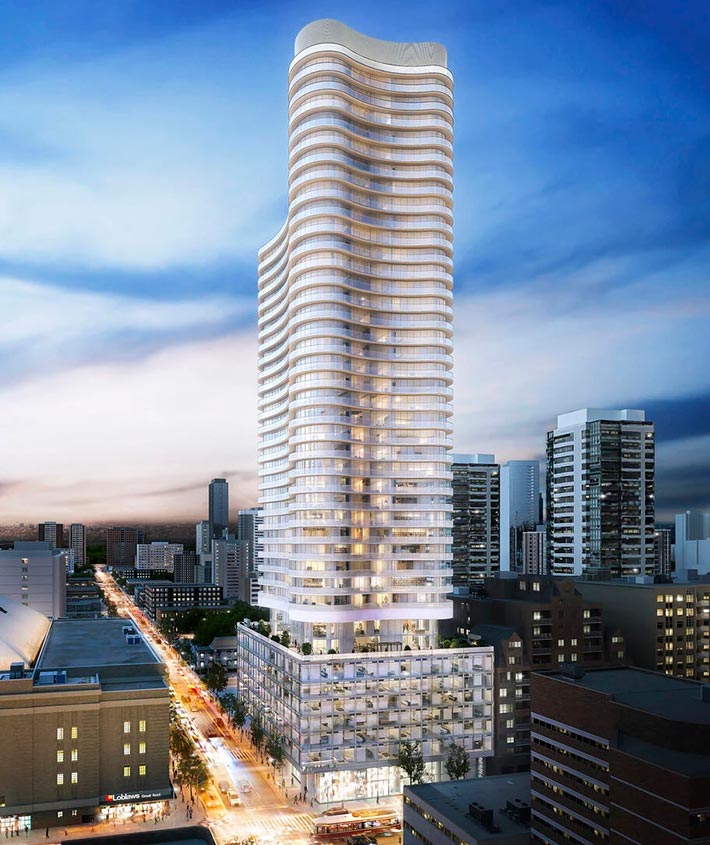 The Stanley tower by CORE Architects, Toronto, Canada