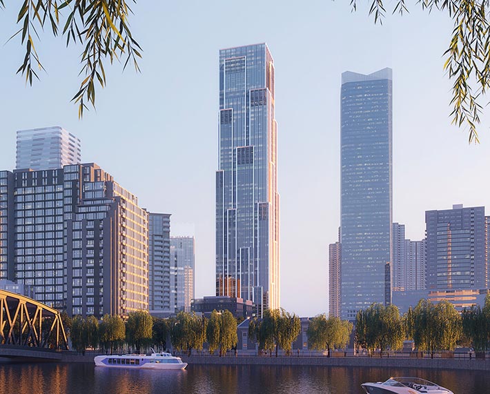 Huaxing New Town by Foster + Partners, Shanghai, China