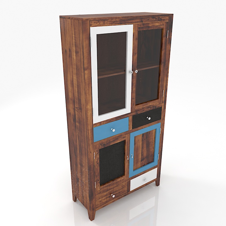 KARE DESIGN Babalou Cupboard Showcase 3D Model Preview #2a1a7f84