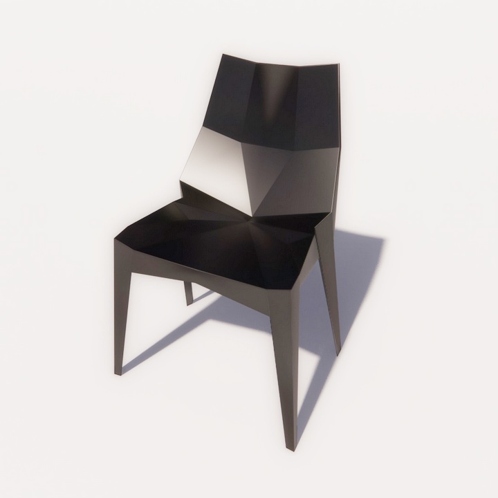 karim rashid poly chair 3D Model Preview #012e7820