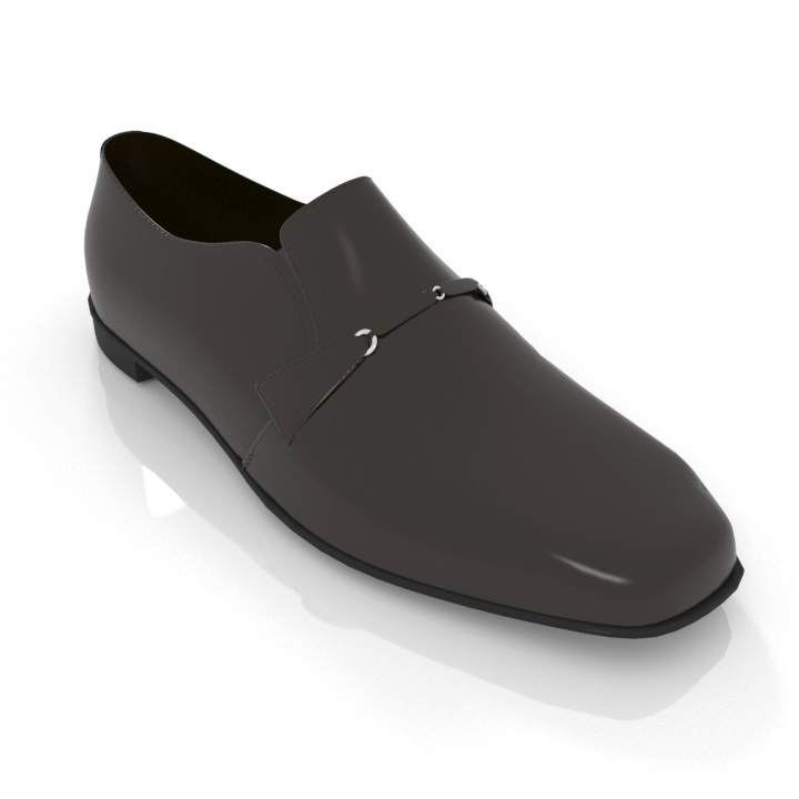 Loafer Shoe 3D Model Preview #50f1ba8f