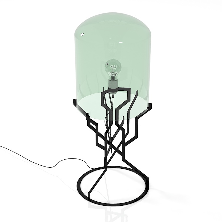 loach cosmorelax desk lamp 3D Model Preview #2cfe5af4