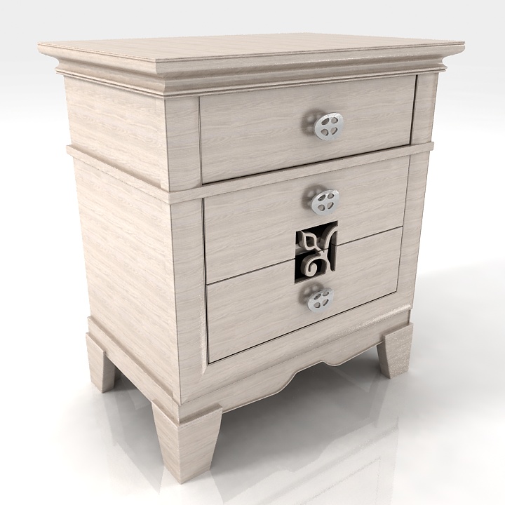 nightstand mirandola export bedside table 3D Model Preview #3c99b7c0