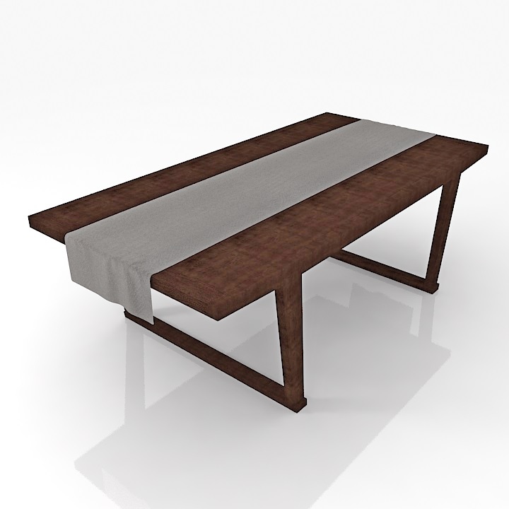 maxalto table 3D Model Preview #d12647dd