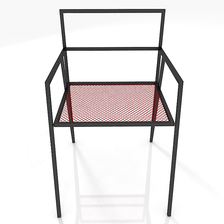 RIES Alpina Chair 3D Model Preview #1b10401e
