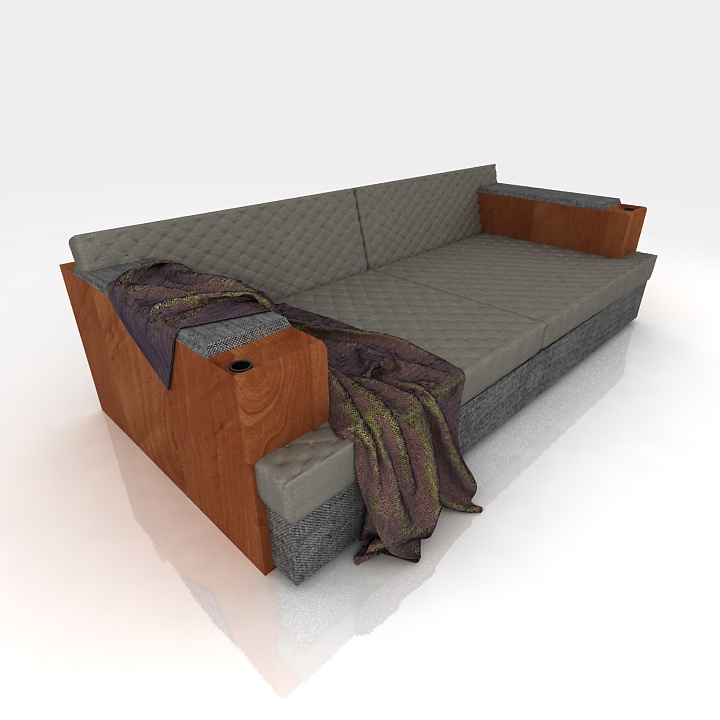 plenitude sofa 3D Model Preview #eb270670