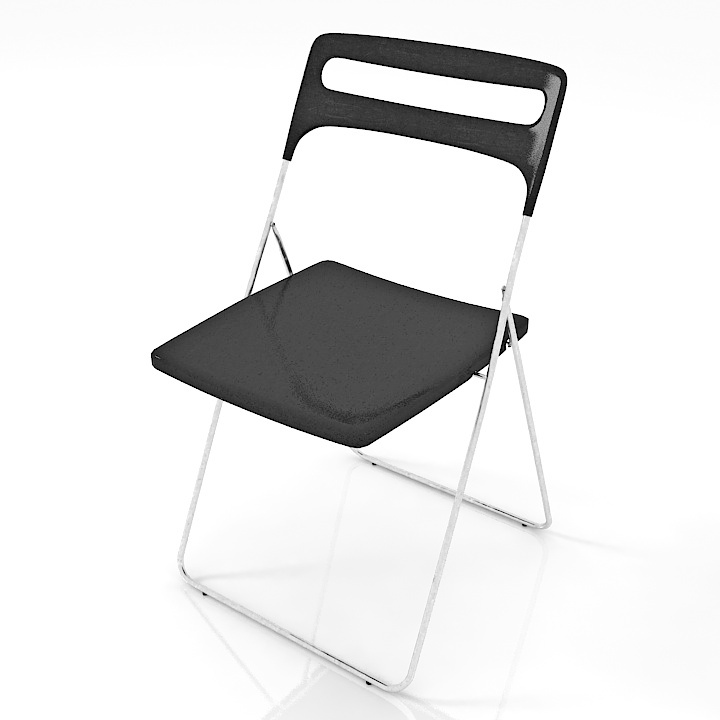 NISSE Folding chair 3D Model Preview #32f984a9