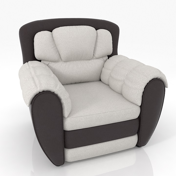 new age visit armchair 3D Model Preview #cc82dde6