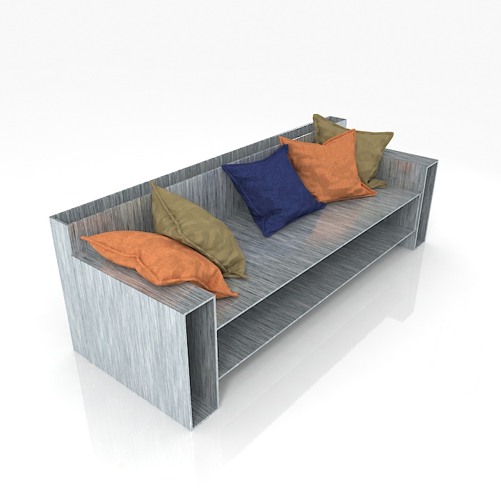 orto sofa 3D Model Preview #8172a4e9