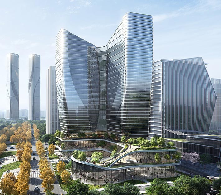 DESMAN Headquarters by Aedas, Hangzhou, China