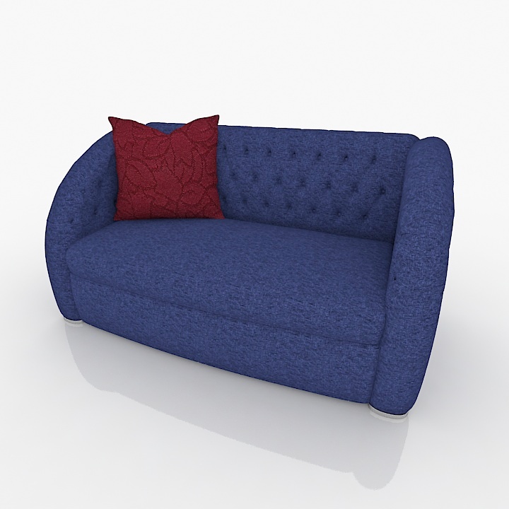 round sofa 3D Model Preview #2a1ff7cb