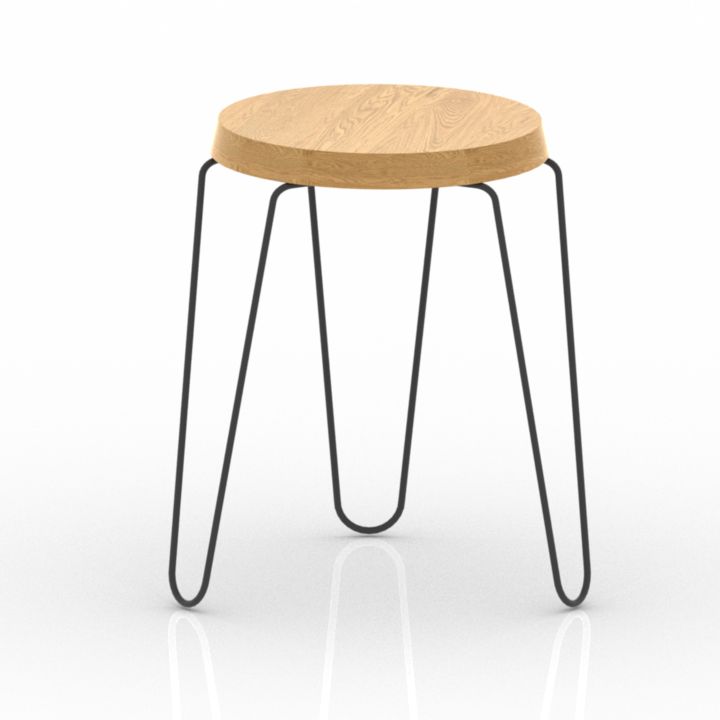 The Design Chaser Tuckbox furniture ft. stackable and customisable stools 3D Model Preview #b8630e92