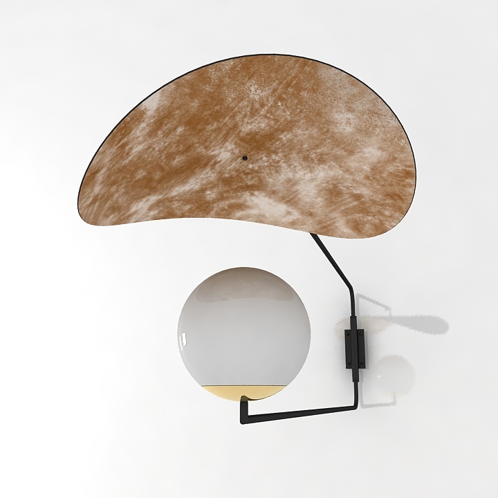 sun shade by anna karlin sconce 3D Model Preview #43305857