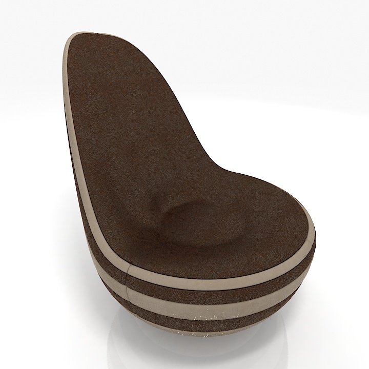 soft armchair 3D Model Preview #1ef2c8d4