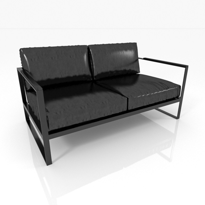 roshults monaco lounge chair sofa bench 3D Model Preview #7911da13