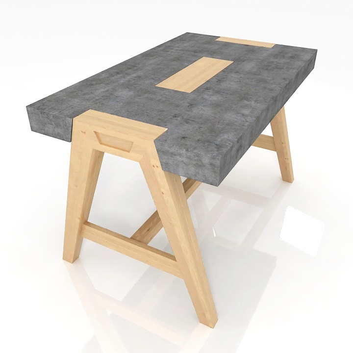 table - brutal 3D Model Preview #01a0184c