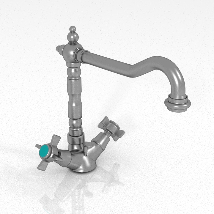 Washbasin Nobili Collection Faucet 3 3D Model Preview #3f39a4ee