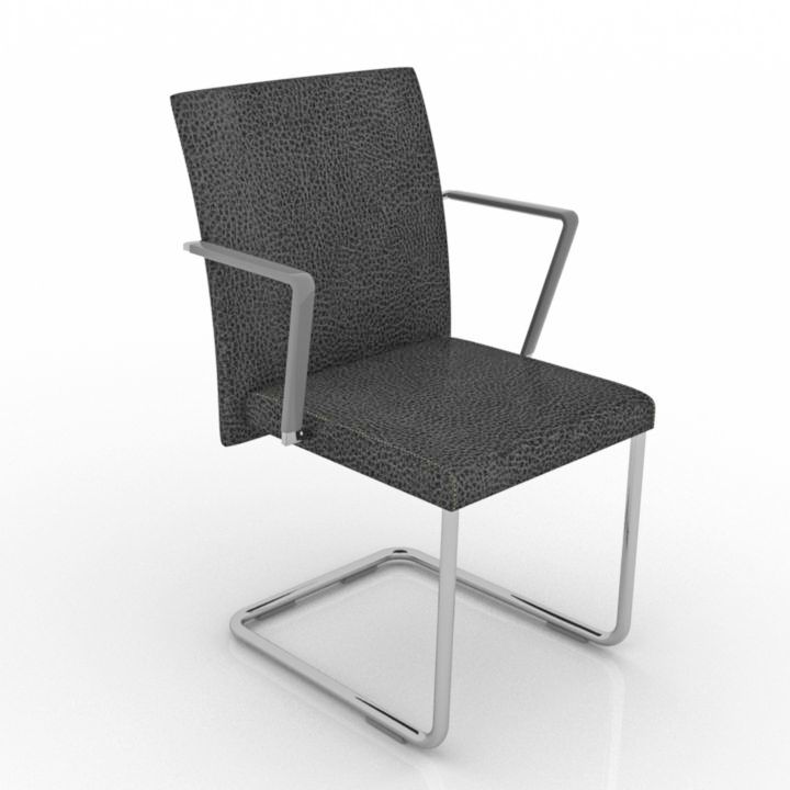 Walter Knoll Jason Lite Chair 3D Model Preview #642e6824