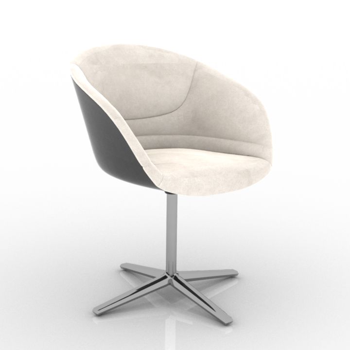 Walter Knoll Kyo Armchair 3D Model Preview #a8ae44aa
