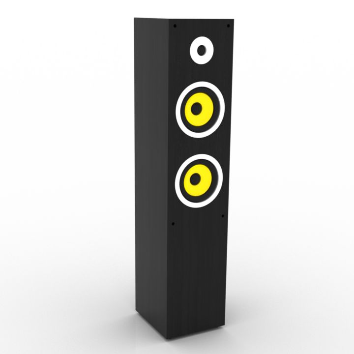 microlab audio speaker 2 3D Model Preview #f80ed404