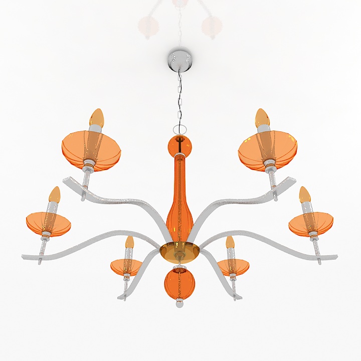 luster arizzi 454-6 chandelier 3D Model Preview #6892c3ab