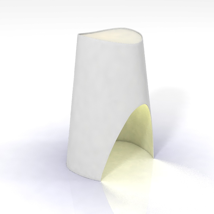 alma light suit suit table lamp 3D Model Preview #e5f3614e