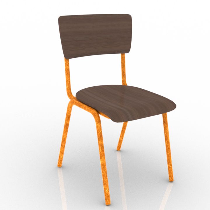 bar chair bistro chair armchair 2 3D Model Preview #f0c36864