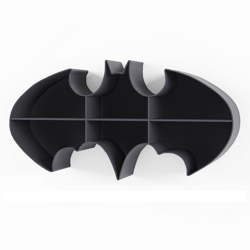 batman shelf 3D Model Preview #f73bee35