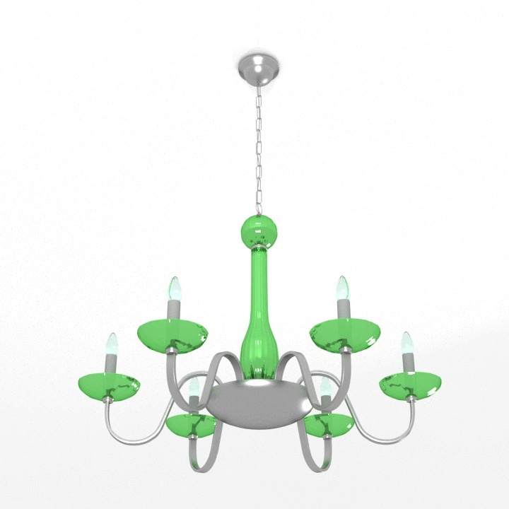 arizzi 4536 chandelier 3D Model Preview #f3fda1de