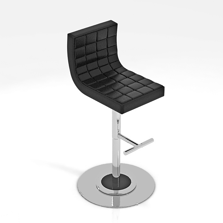 bar counter chair 3D Model Preview #7d499a43