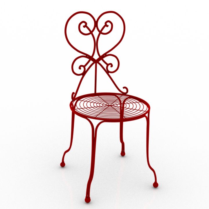 festival forged chair 3 3D Model Preview #df3c07f0