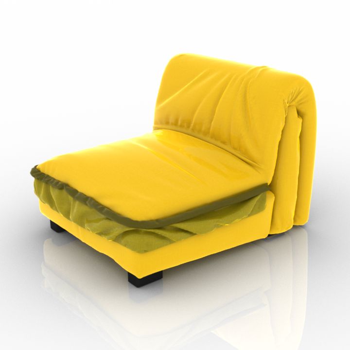 glenn milano bedding armchair 3D Model Preview #acf0e66e