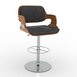 3D Bar chair preview