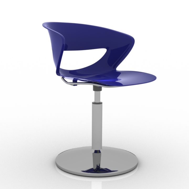 kastel kicca chair 3D Model Preview #b71a1d99