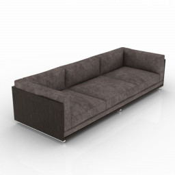 Modern PF Sofa 3D Model Preview #a7e1d307