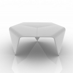 Trienna Coffee Table 3D Model Preview #583f2bb6