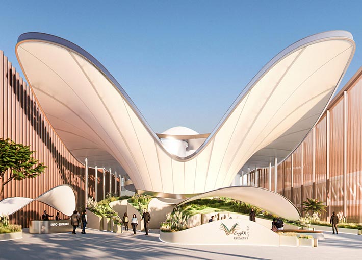 Kuwait Pavilion by LAVA, Expo Osaka 2025, Japan