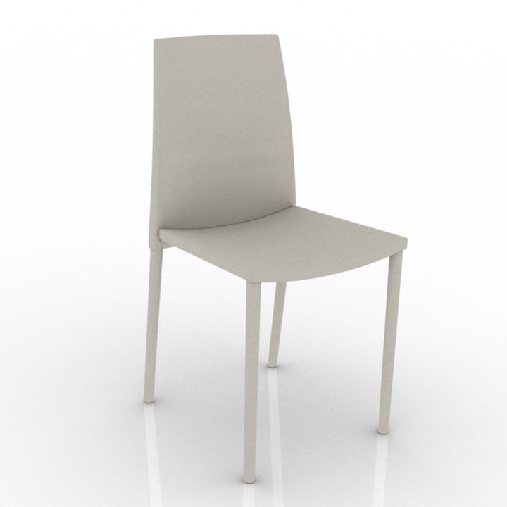 one chair 3D Model Preview #d6f81ca1